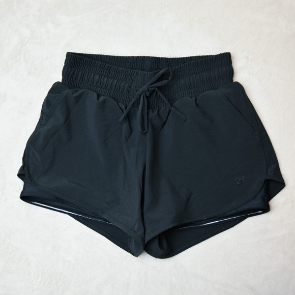 Albion Fit Pants - Albion Fit Black Lunge Shorts Womens S Athletic Running Gym‎ Workout High Waist